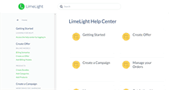 Desktop Screenshot of help.limelightcrm.com